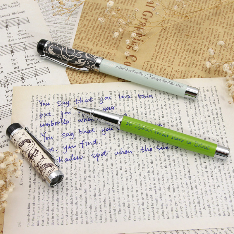 签字笔  美工笔  圆珠笔  蘸水笔 金笔  钢笔 定制笔  书法笔、签字笔   中欧(中国) 水妖